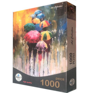 پازل 1000 تکه رونیز مدل چترهای رنگی